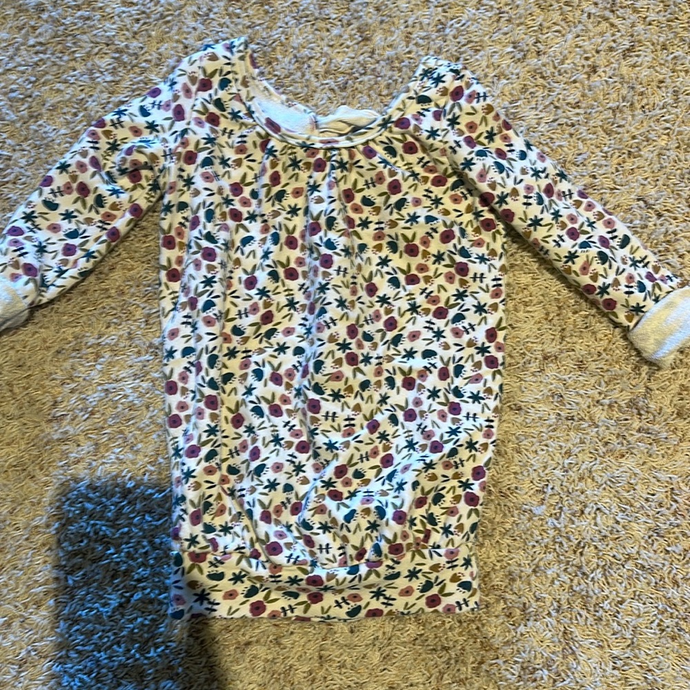 Childhoods clothing 4t ribbon dress (sweatshirt material)